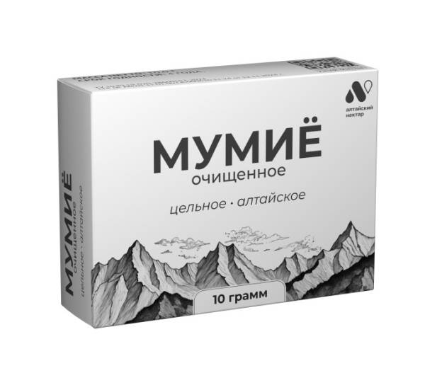 Изображение товара Мумие цельное БАД Алтайский Нектар 10г Мумие цельное БАД Алтайский Нектар 10г фотография